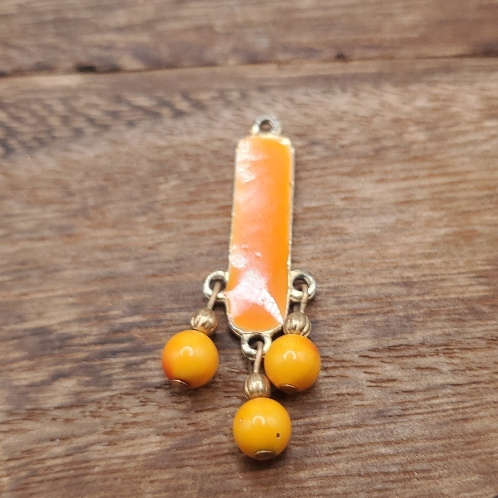 Mediterranean‎ orange jam drop pendant